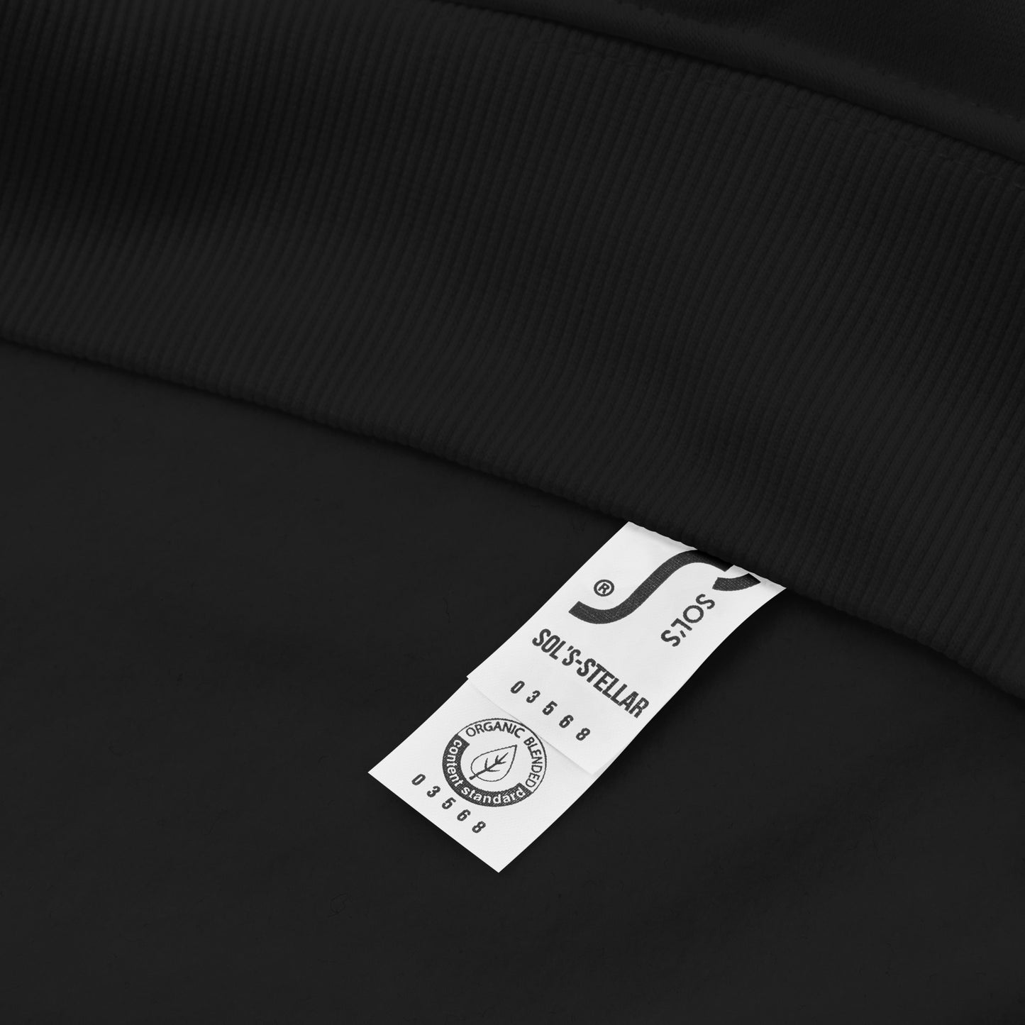 Black Hoodie with White Logo