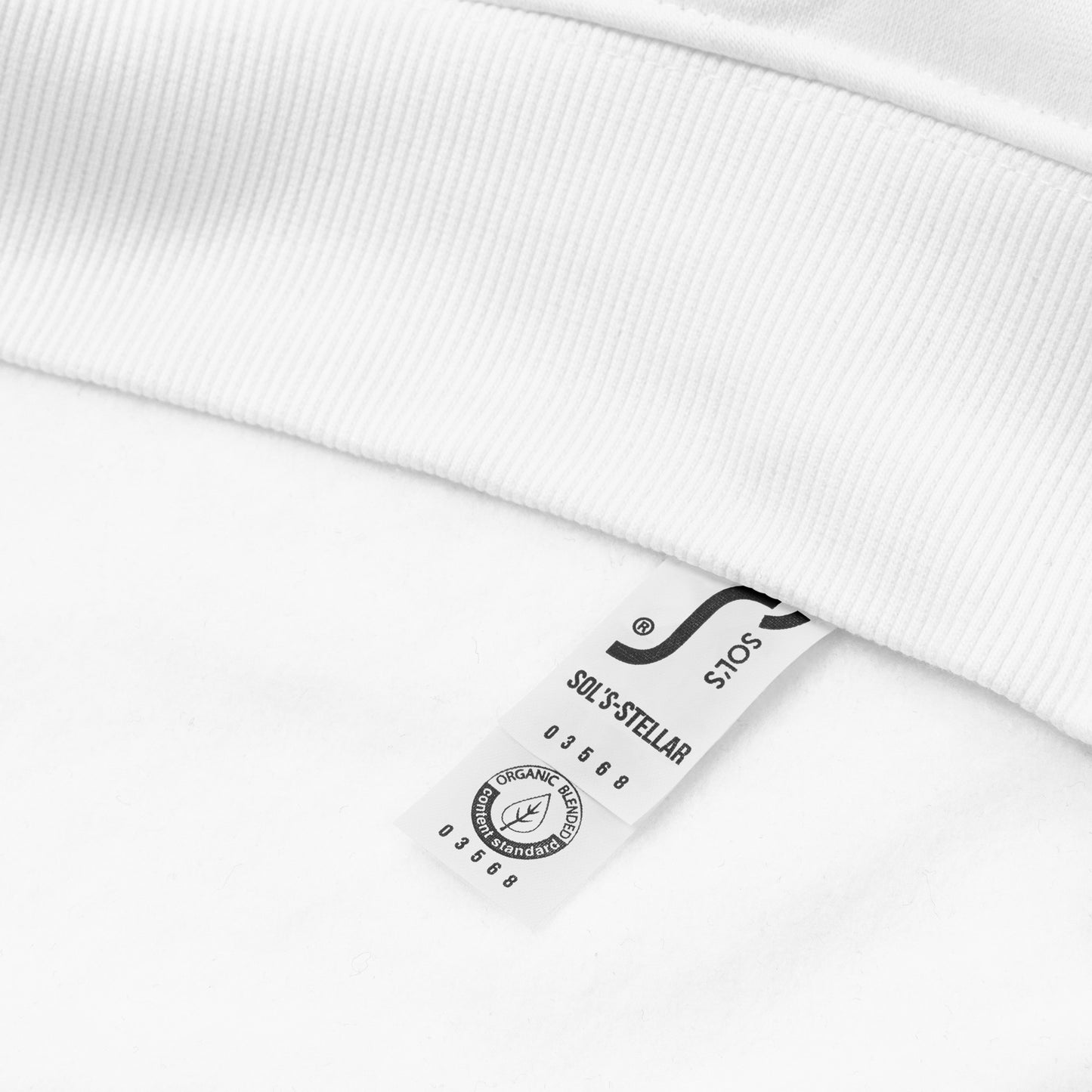 White Hoodie with Black Logo