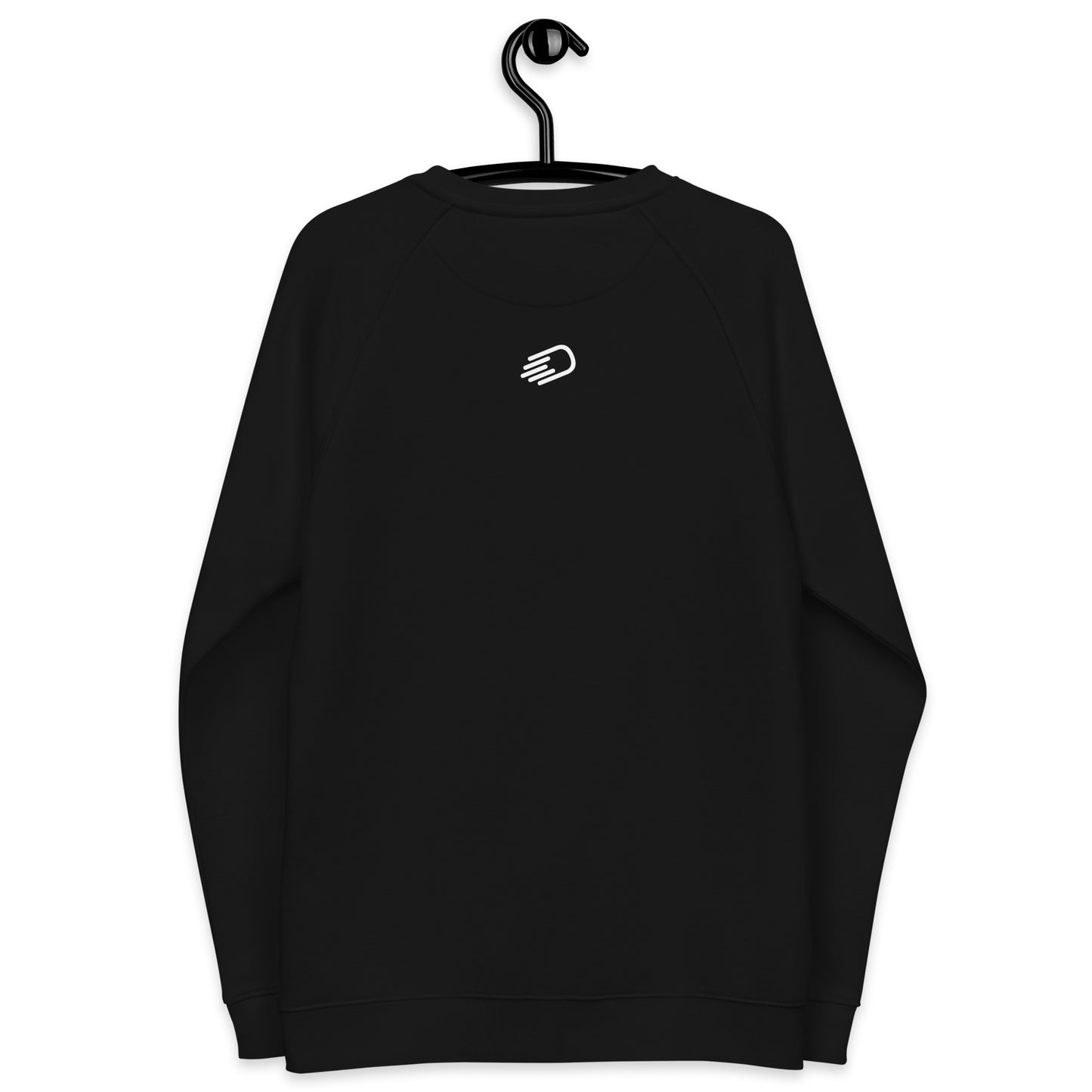 Black Long Sleeve Shirt with White Logo